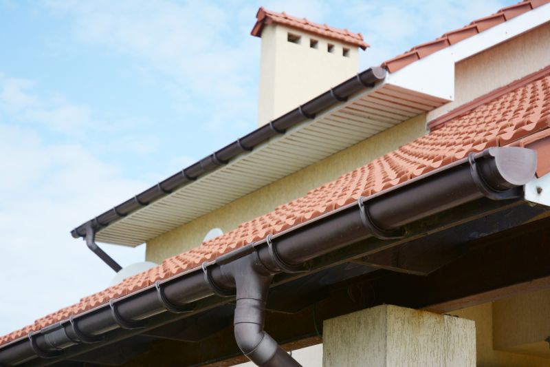 Curved Gutter Installation